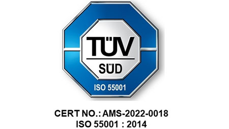 TÜV Siegel der RNG nach ISO 55001